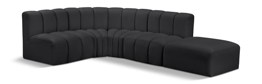 Arc Vegan Leather Modular Sofa: Elevate Your Space with Timeless Sophistication and Versatile Design