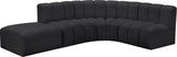 Arc Vegan Leather Modular Sofa: Elevate Your Space with Timeless Sophistication and Versatile Design