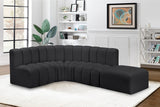 Arc Vegan Leather Modular Sofa: Elevate Your Space with Timeless Sophistication and Versatile Design