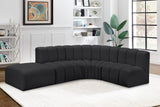 Arc Vegan Leather Modular Sofa: Elevate Your Space with Timeless Sophistication and Versatile Design