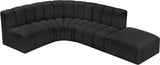 Arc Vegan Leather Modular Sofa: Elevate Your Space with Timeless Sophistication and Versatile Design