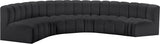 Arc Vegan Leather Modular Sofa - Elevate Your Space with Timeless Luxury and Versatile Design Options