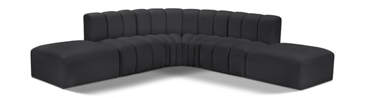 Arc Vegan Leather Modular Sofa - Elevate Your Space with Luxurious Comfort and Timeless Style