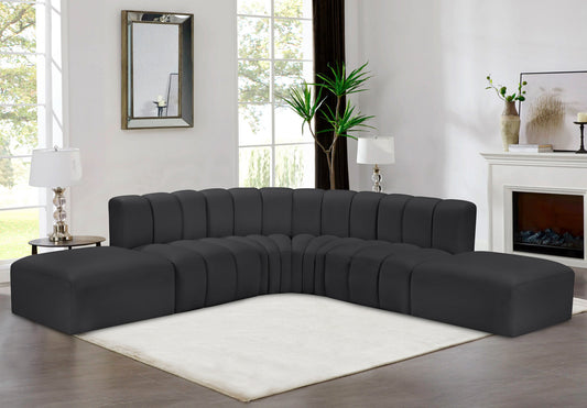 Arc Vegan Leather Modular Sofa - Elevate Your Space with Luxurious Comfort and Timeless Style