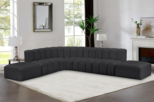 Arc Vegan Leather Modular Sofa – A Stylish, Versatile Statement Piece for Modern Living Spaces