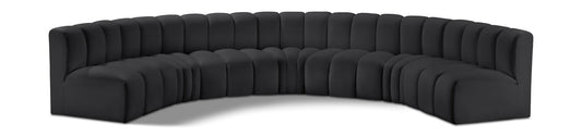 Arc Vegan Leather Modular Sofa – Elevate Your Space with Timeless Elegance and Versatile Design