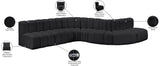 Arc Vegan Leather Modular Sofa - Elevate Your Space with Timeless Luxury and Versatile Comfort Today!