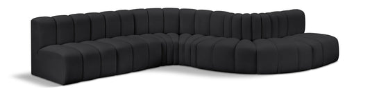 Arc Vegan Leather Modular Sofa - Elevate Your Space with Timeless Luxury and Versatile Comfort Today!
