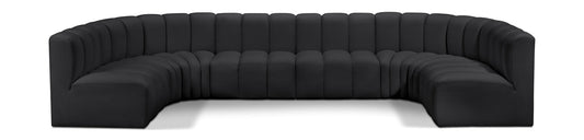 Arc Vegan Leather Modular Sofa - Elevate Your Space with Timeless Luxury and Versatile Design