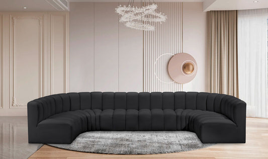 Arc Vegan Leather Modular Sofa - Elevate Your Space with Timeless Luxury and Versatile Design