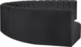 Arc Vegan Leather Modular Sofa – Elevate Your Space with Timeless Sophistication and Versatile Design