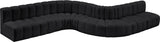 Arc Vegan Leather Modular Sofa - Elevate Your Space with Contemporary Luxury and Versatile Design
