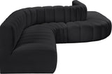 Arc Vegan Leather Modular Sofa - Elevate Your Space with Contemporary Luxury and Versatile Design