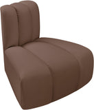 Arc Vegan Leather Modular Corner Chair - Elevate Your Space with Modern Luxury and Timeless Design