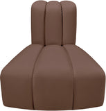 Arc Vegan Leather Modular Corner Chair - Elevate Your Space with Modern Luxury and Timeless Design
