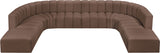 Arc Vegan Leather Modular Sofa – Elevate Your Space with Timeless Sophistication and Versatile Style