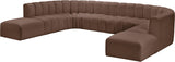 Arc Vegan Leather Modular Sofa – Elevate Your Space with Timeless Sophistication and Versatile Style