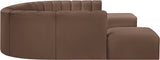 Arc Vegan Leather Modular Sofa – Elevate Your Space with Timeless Sophistication and Versatile Style