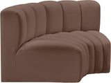 Arc Vegan Leather Modular Sofa - Elevate Your Space with Modern Luxury and Timeless Sophistication