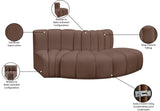 Arc Vegan Leather Modular Sofa - Elevate Your Space with Luxurious Comfort and Stylish Versatility