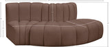 Arc Vegan Leather Modular Sofa - Elevate Your Space with Luxurious Comfort and Stylish Versatility