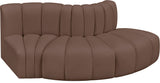 Arc Vegan Leather Modular Sofa - Elevate Your Space with Luxurious Comfort and Stylish Versatility