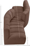 Arc Vegan Leather Modular Sofa - Elevate Your Space with Timeless Sophistication and Versatile Design