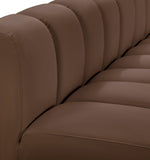 Arc Vegan Leather Modular Sofa - Elevate Your Space with Luxurious Design and Versatile Comfort