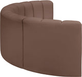 Arc Vegan Leather Modular Sofa - Elevate Your Space with Luxurious Design and Versatile Style Options