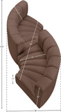 Arc Vegan Leather Modular Sofa - Elevate Your Space with Timeless Sophistication and Versatile Design