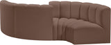 Arc Vegan Leather Modular Sofa - Elevate Your Space with Timeless Sophistication and Versatile Design