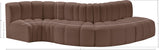 Arc Vegan Leather Modular Sofa – Elevate Your Space with Modern Luxury and Versatile Design Options
