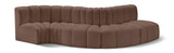 Arc Vegan Leather Modular Sofa – Elevate Your Space with Modern Luxury and Versatile Design Options