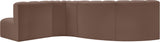Arc Vegan Leather Modular Sofa – Elevate Your Space with Modern Luxury and Versatile Design Options