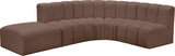 Arc Vegan Leather Modular Sofa: Elevate Your Space with Timeless Sophistication and Versatile Design