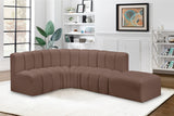 Arc Vegan Leather Modular Sofa: Elevate Your Space with Timeless Sophistication and Versatile Design
