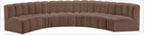 Arc Vegan Leather Modular Sofa - Elevate Your Space with Timeless Luxury and Versatile Design Options