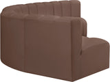 Arc Vegan Leather Modular Sofa - Elevate Your Space with Timeless Luxury and Versatile Design Options