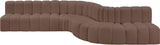 Arc Vegan Leather Modular Sofa - Elevate Your Space with Timeless Luxury and Versatile Comfort Today!