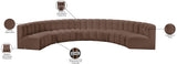 Arc Vegan Leather Modular Sofa – Elevate Your Space with Timeless Sophistication and Versatile Design