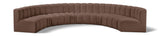 Arc Vegan Leather Modular Sofa – Elevate Your Space with Timeless Sophistication and Versatile Design