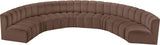 Arc Vegan Leather Modular Sofa – Elevate Your Space with Timeless Sophistication and Versatile Design