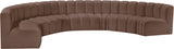 Arc Vegan Leather Modular Sofa – Elevate Your Space with Timeless Sophistication and Versatile Design