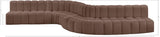 Arc Vegan Leather Modular Sofa - Elevate Your Space with Contemporary Luxury and Versatile Design