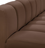 Arc Vegan Leather Modular Sofa - Elevate Your Space with Contemporary Luxury and Versatile Design