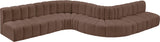 Arc Vegan Leather Modular Sofa - Elevate Your Space with Contemporary Luxury and Versatile Design