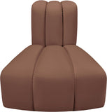 Arc Vegan Leather Modular Corner Chair - Elevate Your Space with Modern Luxury and Timeless Design