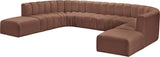 Arc Vegan Leather Modular Sofa – Elevate Your Space with Timeless Sophistication and Versatile Style