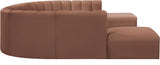 Arc Vegan Leather Modular Sofa – Elevate Your Space with Timeless Sophistication and Versatile Style