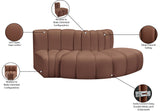 Arc Vegan Leather Modular Sofa - Elevate Your Space with Luxurious Comfort and Stylish Versatility